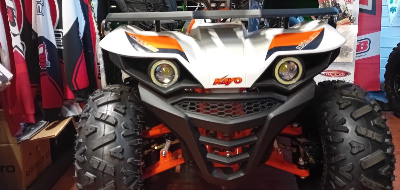 QUAD ATV KAYO AU125 RUOTE 8 NEW